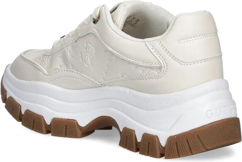 GUESS USA Berret 4G sneakers met pioenrozen patroon Beige - Foto 3