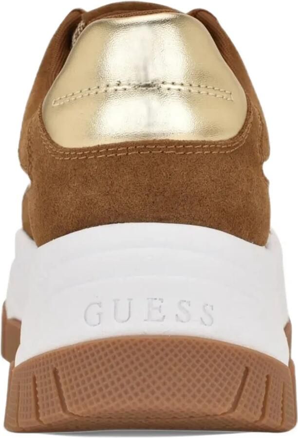 GUESS USA Berrett Quattro G lace-up platform sneakers Bruin - Foto 2