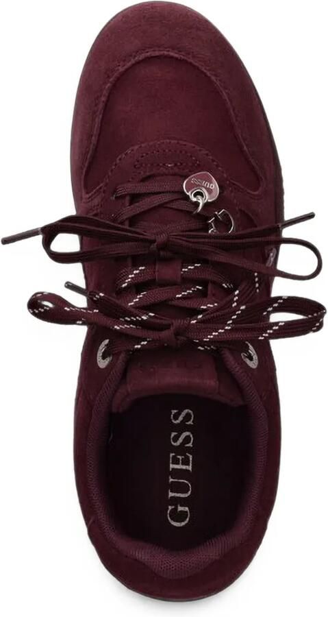 GUESS USA Besar sneakers met veters en hartbedel Rood - Foto 2