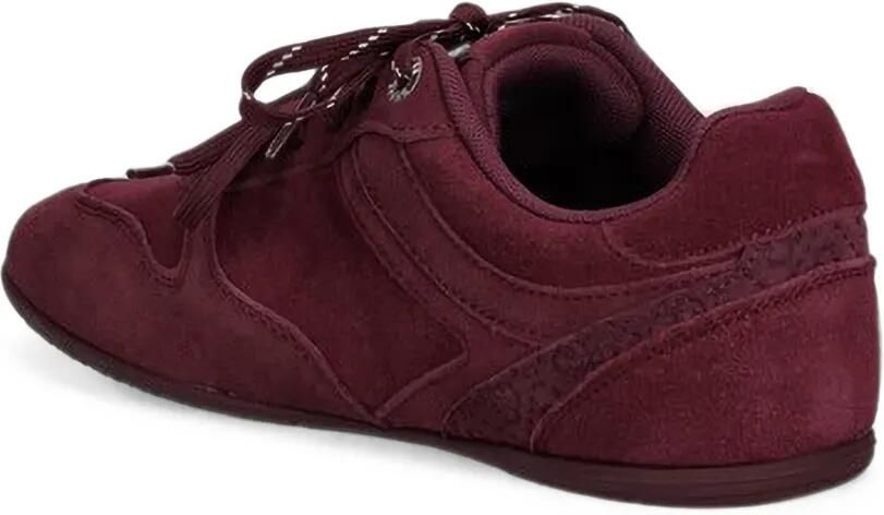 GUESS USA Besar sneakers met veters en hartbedel Rood - Foto 3