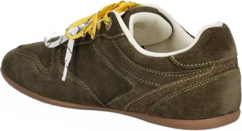 GUESS USA Besar suède sneakers met contrasterende stiksels Bruin - Foto 3