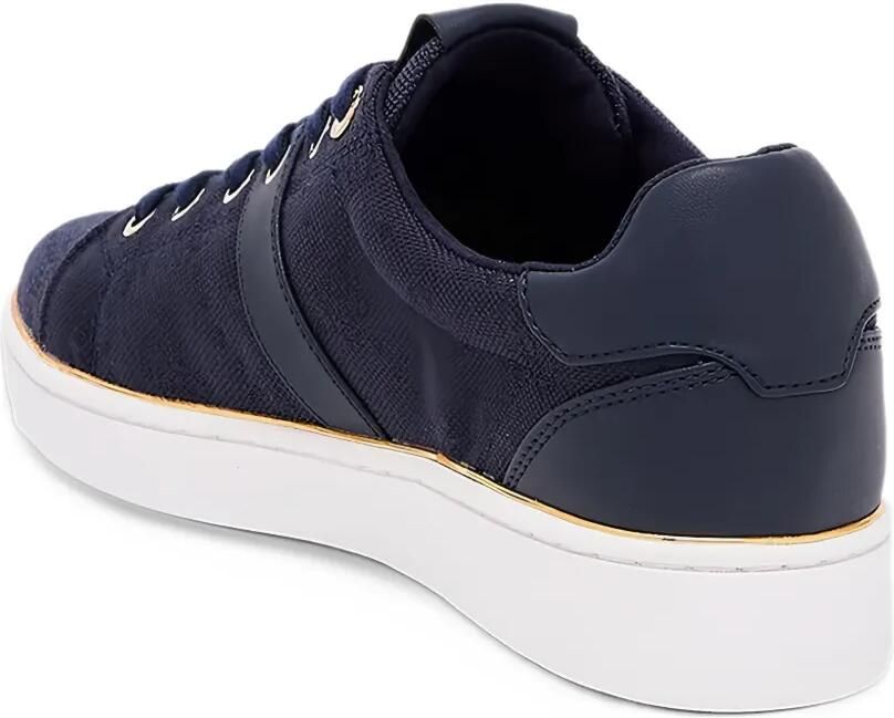 GUESS USA Britz2 jacquard sneakers Blauw - Foto 3