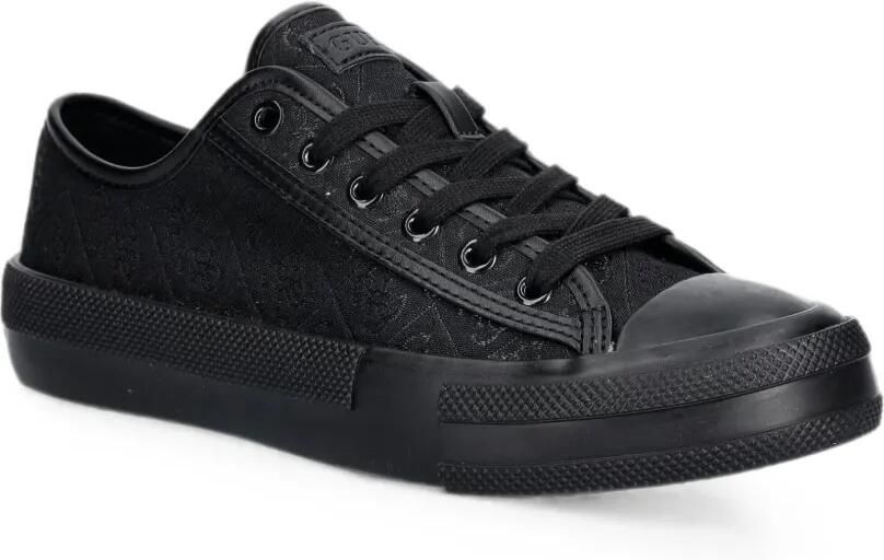 GUESS USA Carey low-top sneakers met logo-monogram Zwart - Foto 2