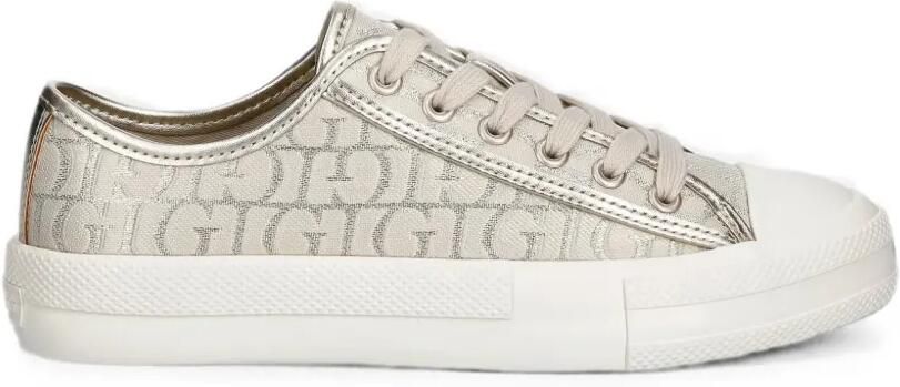 GUESS USA Carey sneakers met logoprint Beige