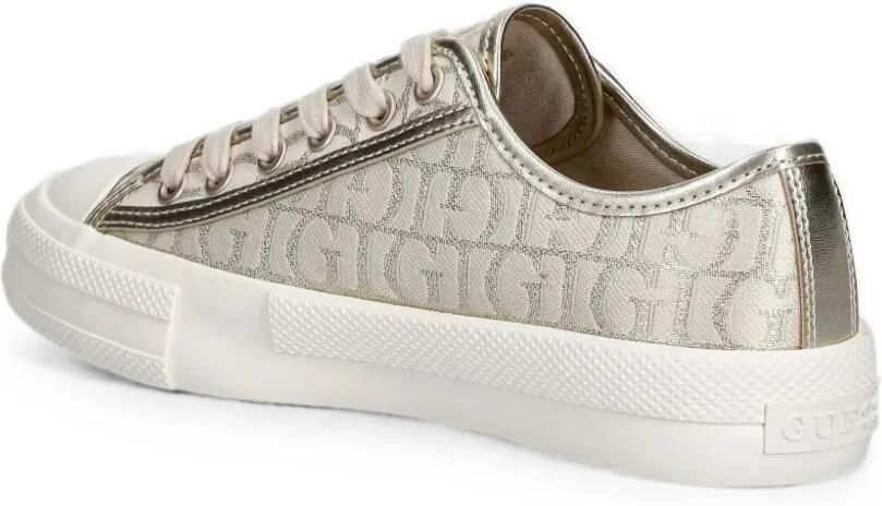 GUESS USA Carey sneakers met logoprint Beige - Foto 2