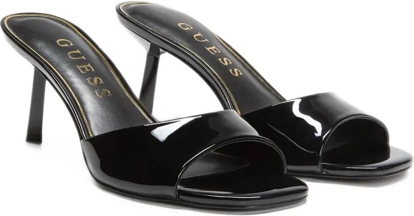 GUESS USA Carisse pointed open-toe heeled mule sandals Zwart - Foto 3