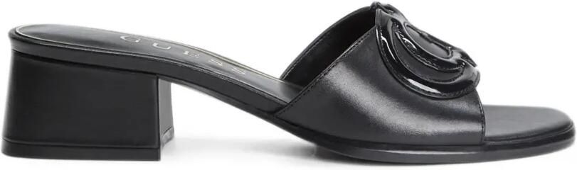 GUESS USA Cerinna leather-blend sandals Zwart