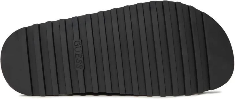 GUESS USA chain-link woven sandals Zwart - Foto 3