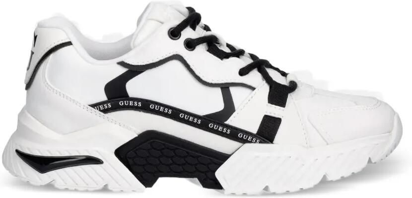 GUESS USA Ciesta sneakers met logoband Wit