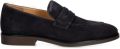 GUESS USA Driftkin suède penny loafers Blauw - Blauw