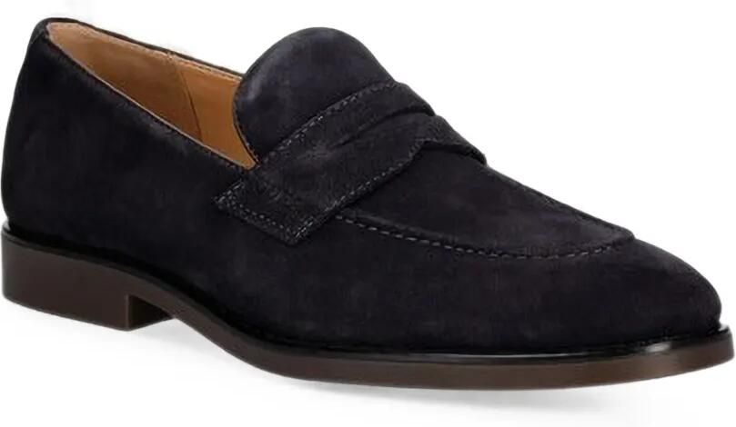 GUESS USA Driftkin suède penny loafers Blauw - Foto 2