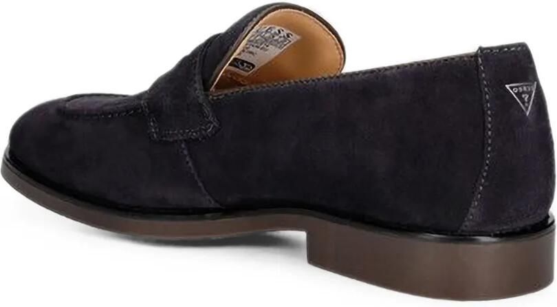 GUESS USA Driftkin suède penny loafers Blauw - Foto 3