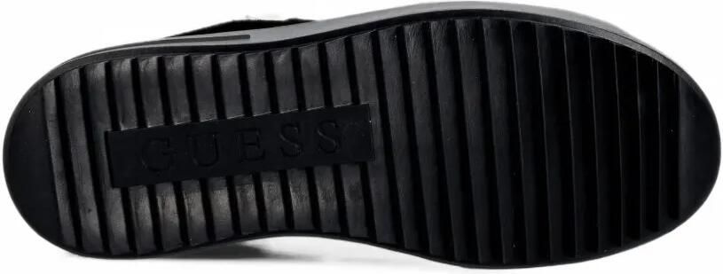 GUESS USA Duena sneakers met logo-plakkaat en plateauzool Zwart - Foto 5