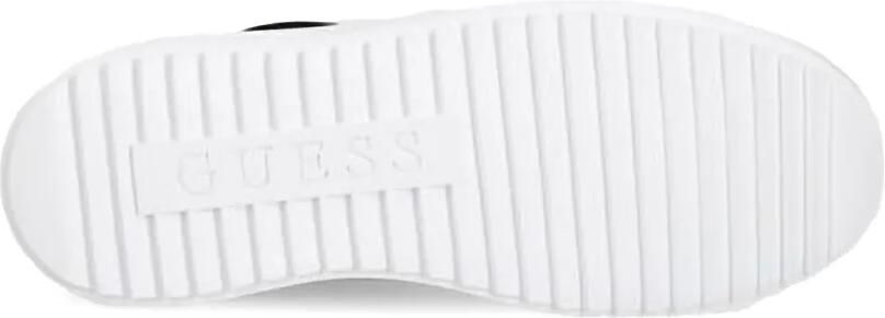 GUESS USA Duena sneakers met monogram-reliëf en logobedel Zwart - Foto 4