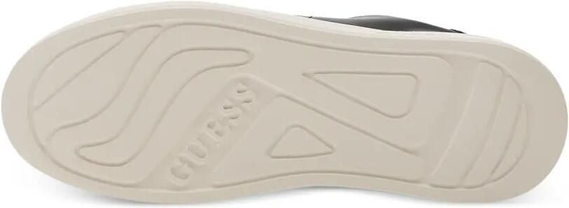 GUESS USA Elbina leren sneakers met logoprint Zwart - Foto 4