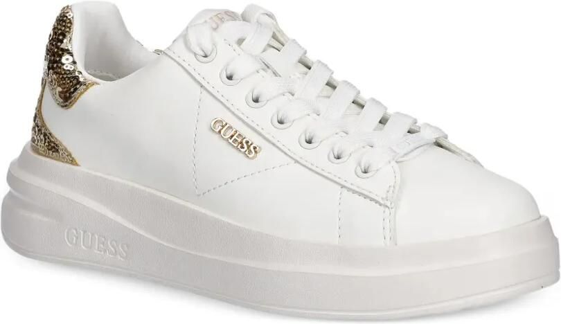 GUESS USA Elbina sneakers met pailletten Wit - Foto 3