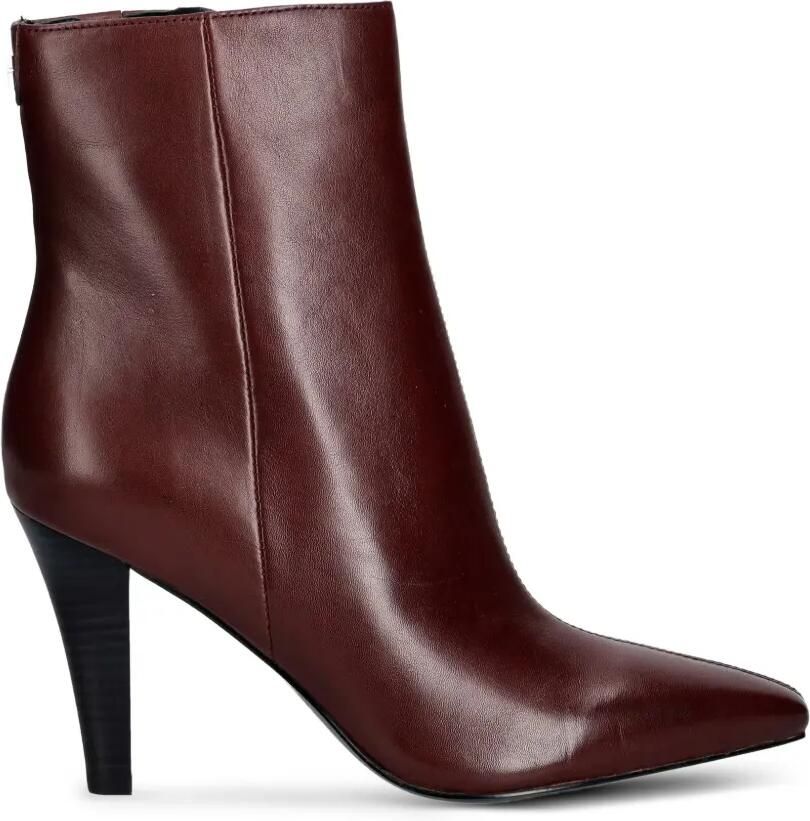 GUESS USA Enkellaarzen met puntige neus Rood