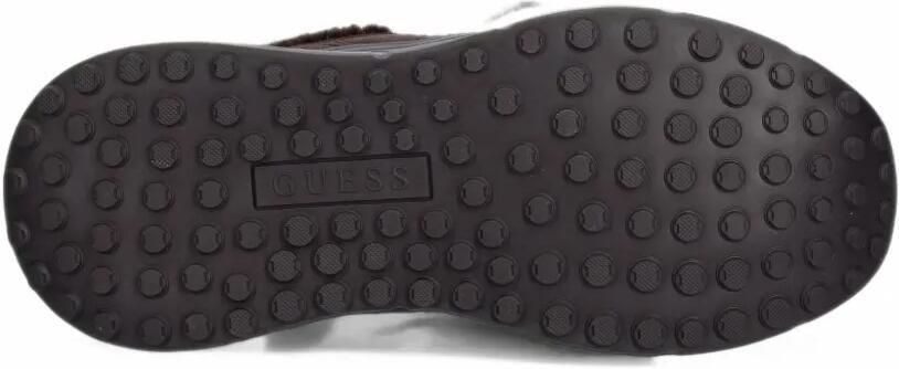 GUESS USA Facter sneakers met afwerking van imitatielammy Bruin - Foto 5
