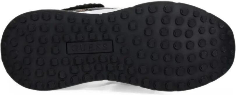 GUESS USA Facter sneakers met lammy afwerking Zwart - Foto 5