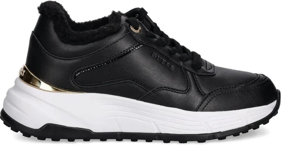 GUESS USA Farrea sneakers met plateauzool Zwart