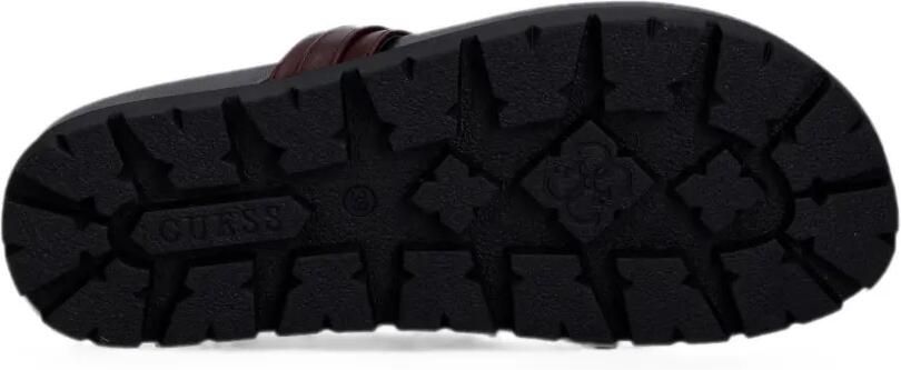 GUESS USA Farron sandalen met logoplakkaat Bruin - Foto 5