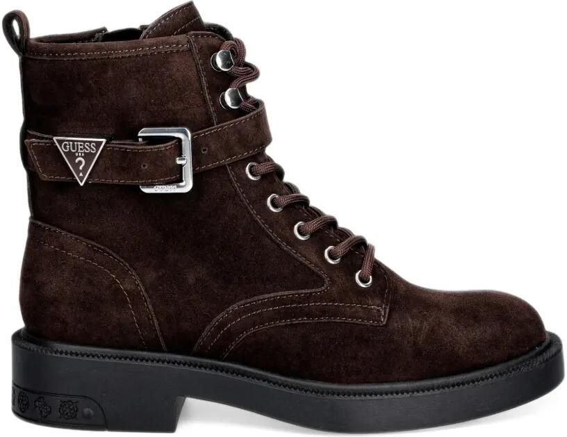 GUESS USA Fellini suède laarzen Bruin