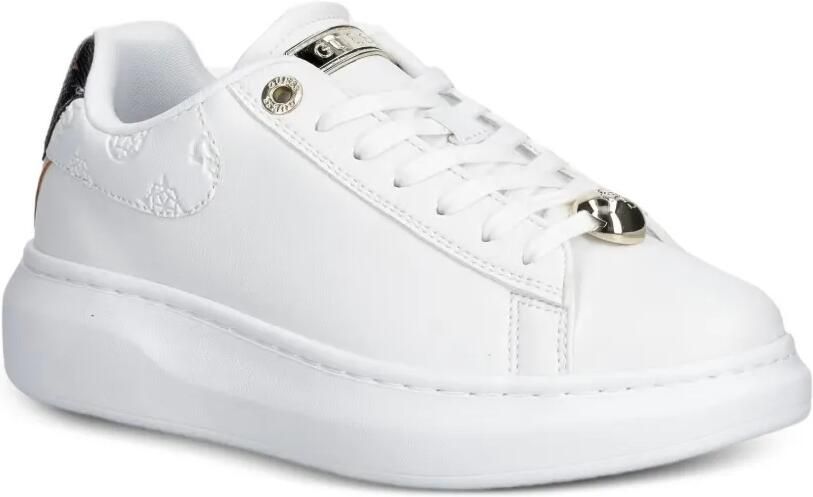 GUESS USA Fireup sneakers van echt leer Wit - Foto 3