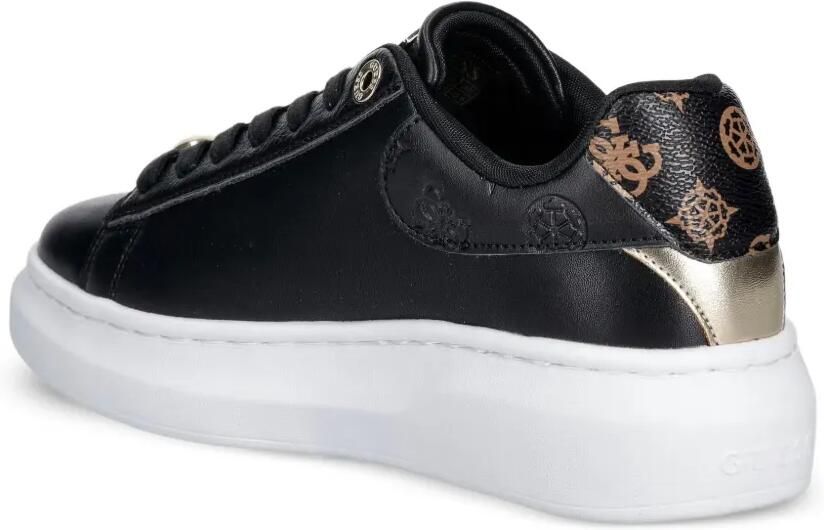 GUESS USA Fireup sneakers van echt leer Zwart - Foto 2