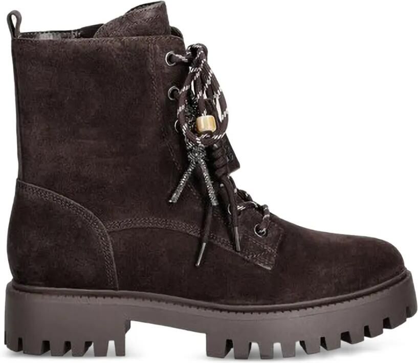 GUESS USA Fizzle suède veterlaarzen Bruin