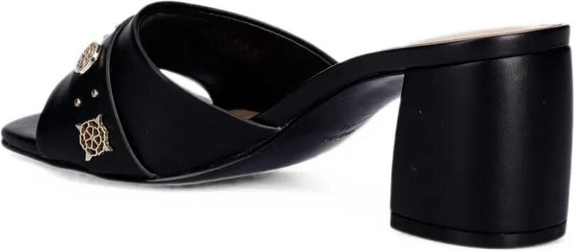 GUESS USA Gauri sandalen met blokhak en logo Zwart - Foto 4