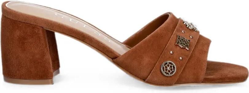 GUESS USA Gauri verfraaide sandalen Bruin
