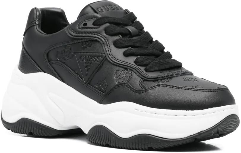 GUESS USA Happy sneakers Zwart - Foto 3