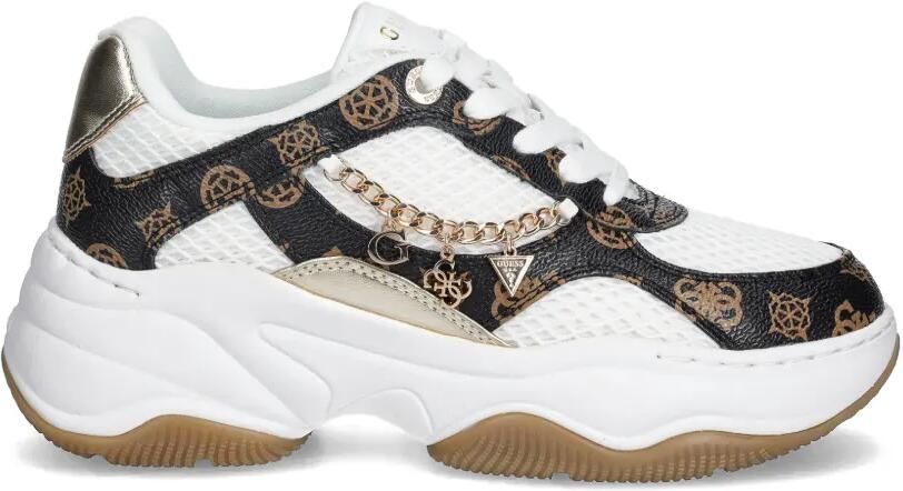 GUESS USA Harpa sneakers met logo Wit