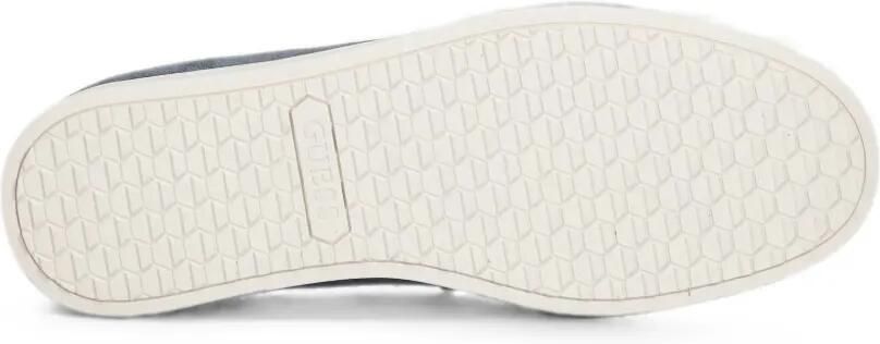 GUESS USA Heaws suède loafers met logoplakkaat Blauw - Foto 5