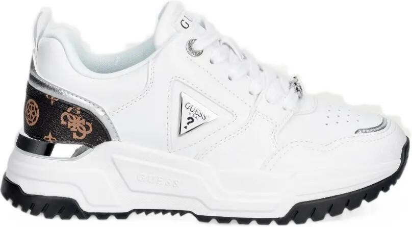 GUESS USA Helada chunky sneakers met logo-plakkaat Wit