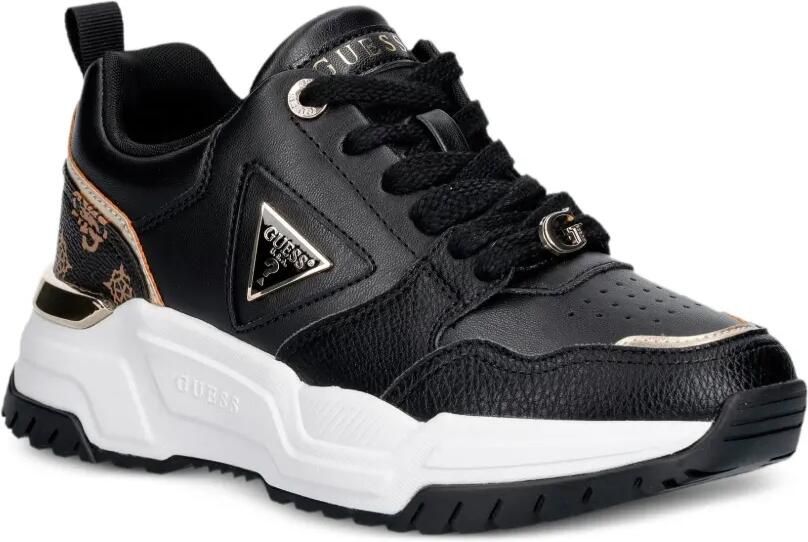 GUESS USA Helada sneakers met vlakken en logo-plakkaat Zwart - Foto 3