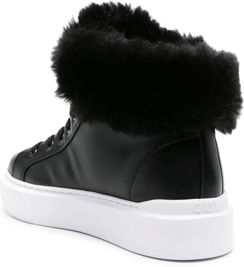 GUESS USA Histori 2 sneakers van imitatiebont Zwart - Foto 2