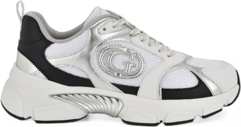 GUESS USA Ibitha panelled sneakers Wit