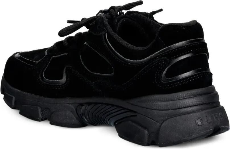 GUESS USA Irrina sneakers van echt leer Zwart - Foto 3