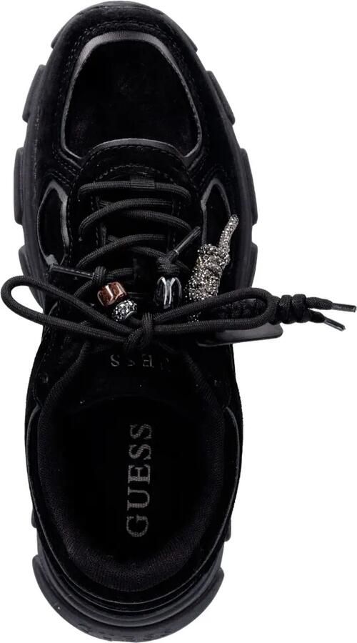 GUESS USA Irrina sneakers van echt leer Zwart - Foto 2
