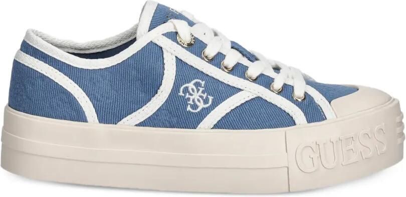 GUESS USA Issah sneakers met afwerking Blauw