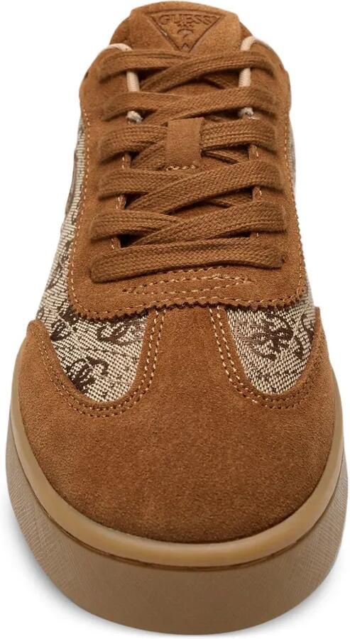 GUESS USA Jacek sneakers met monogramprint en vlakken Bruin - Foto 3