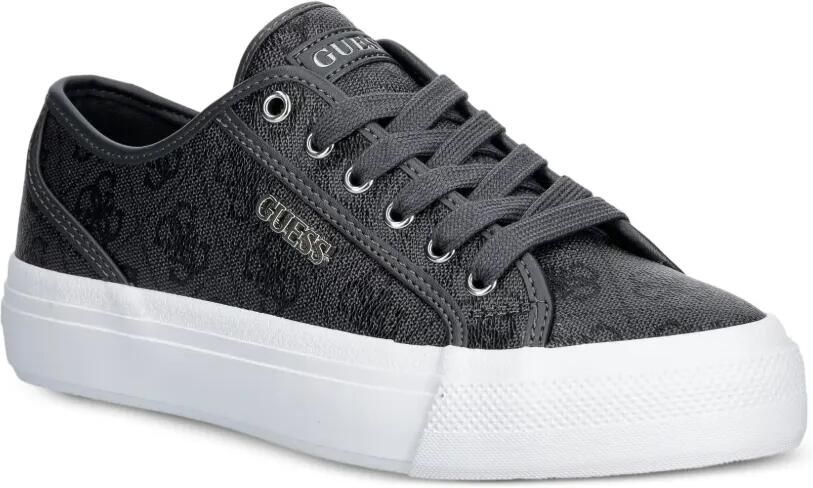 GUESS USA Jelexa sneakers met monogram-print Grijs - Foto 3