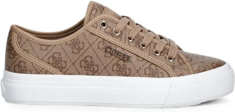 GUESS USA Jelexa sneakers met monogramprint Beige