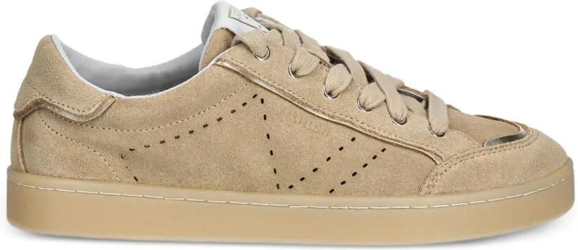 GUESS USA Jhell geperforeerde sneakers Beige