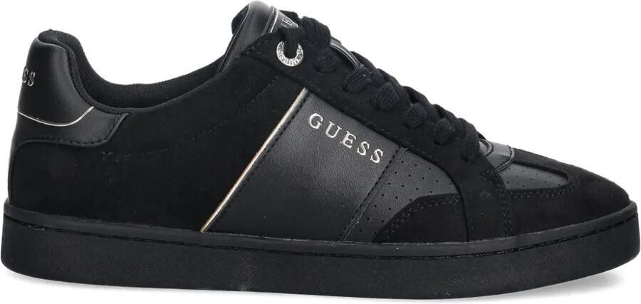GUESS USA Jrone sneakers met geperforeerde details en vlakken Zwart
