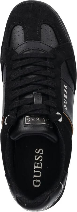 GUESS USA Jrone sneakers met geperforeerde details en vlakken Zwart - Foto 4