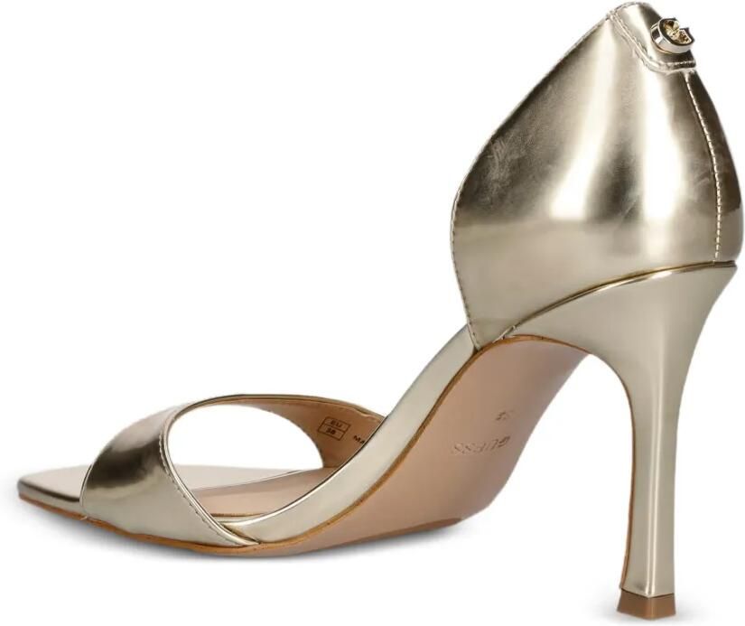 GUESS USA Kalico gelamineerde sandalen Goud - Foto 3