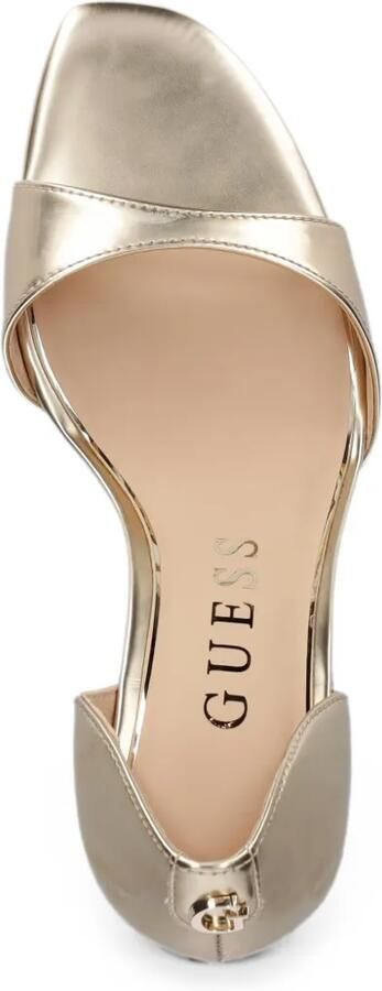 GUESS USA Kalico gelamineerde sandalen Goud - Foto 4