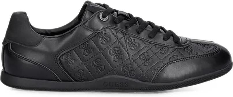 GUESS USA Katas gewatteerde sneakers met logo-reliëf Zwart